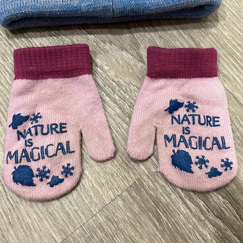 Disney Frozen Toddler Beanie and Mittens